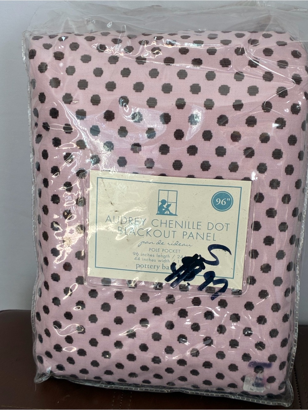 Cotton Fabric Panel Polka Dot Pattern